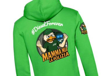 Sweatshirt #MammaMiaLaPolizia
